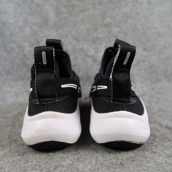 Nike Shoes Kids Toddler 12C Flex Sneaker Slip On Running Play Active Black White - Picture 5 of 11
